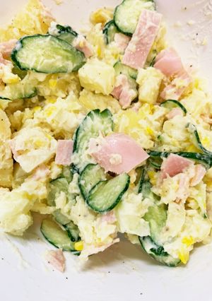 レンジでチン！かんたんポテトサラダ-レシピのメイン写真