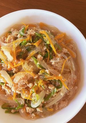 レンジで簡単麻婆春雨-レシピのメイン写真