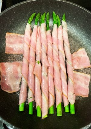 かんたんアスパラベーコン巻き　１本丸ごと-レシピのメイン写真
