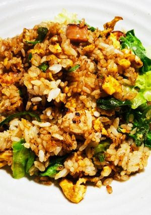男の一人暮らし用、ざっくりチャーハン-レシピのメイン写真