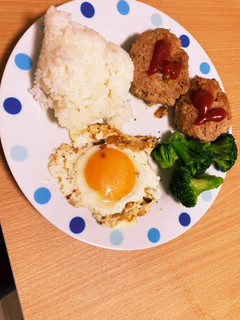 フライパン1つでハンバーグ-レシピのメイン写真