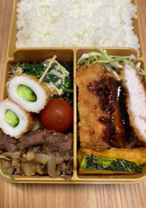 中1女子弁当アスメシ35☆鶏胸チキンカツ-レシピのメイン写真