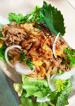 スパイスと辛さ好きに麻辣大蒜春雨サラダ　-レシピのメイン写真