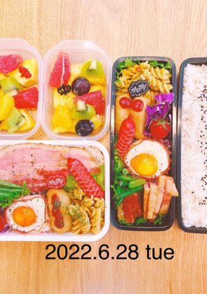 男子高校生お弁当★204-レシピのメイン写真