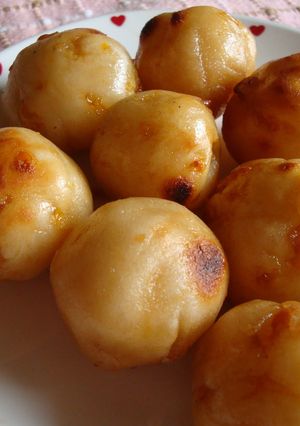 醤油が香るコーン入り団子-レシピのメイン写真