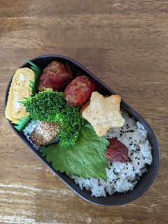 JK☆ハンバーグと卵焼きの定番弁当♪-レシピのメイン写真