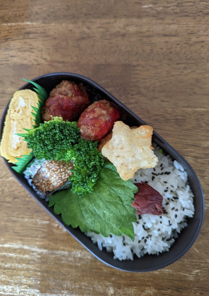 JK☆ハンバーグと卵焼きの定番弁当♪-レシピのメイン写真