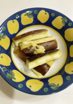 【丸ごとレンチン】蒸しナス-レシピのメイン写真