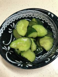きゅうりのわさび漬け-レシピのメイン写真