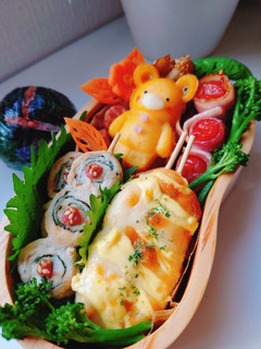 女子学生のお弁当(2022.6.28)-レシピのメイン写真