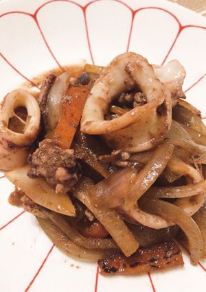 簡単で美味しい♡イカのバター炒め-レシピのメイン写真