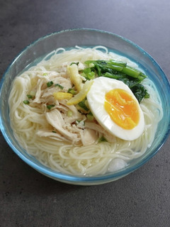 冷やし柚子塩素麺-レシピのメイン写真