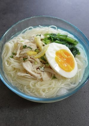 冷やし柚子塩素麺-レシピのメイン写真