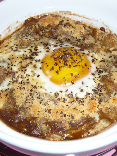 残りのカレーでトロっと卵カレードリア-レシピのメイン写真