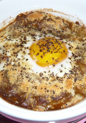 残りのカレーでトロっと卵カレードリア-レシピのメイン写真