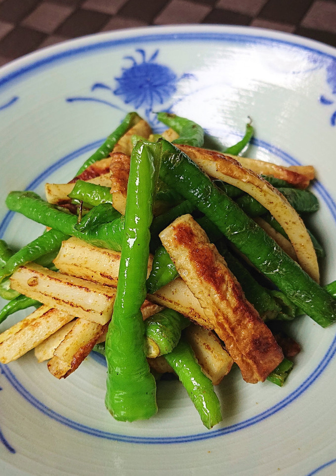 【野菜ソムリエ】伏見とうがらしカレー炒め-レシピのメイン写真