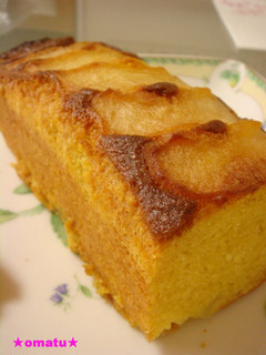 蜂蜜しっとり★HMで作るリンゴケーキ-レシピのメイン写真