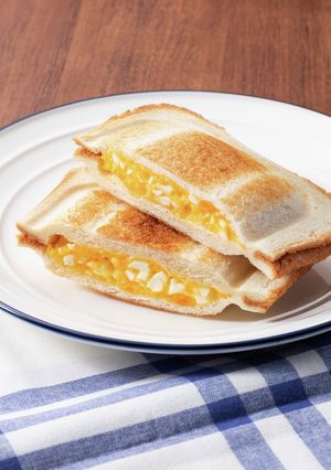 トースターで簡単！たまごホットサンド-レシピのメイン写真