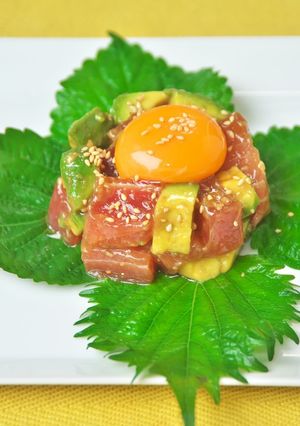 まぐろとアボカドのユッケ風-レシピのメイン写真