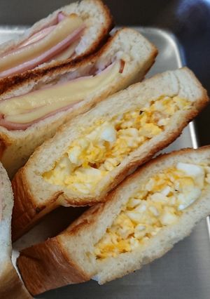 ポケットホットサンド-レシピのメイン写真