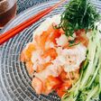 大根おろし&トマトでみぞれそうめん