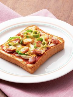 オーブントースターで簡単!ピザトースト-レシピのメイン写真