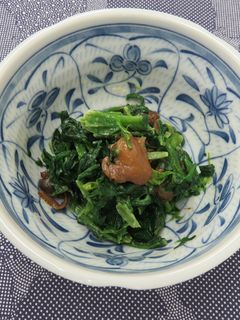 青菜と赤貝の和え物by草津市-レシピのメイン写真