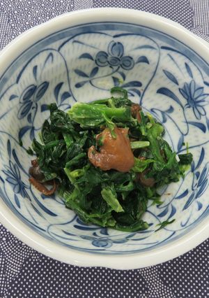 青菜と赤貝の和え物by草津市-レシピのメイン写真