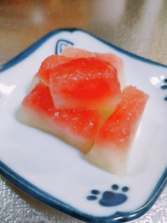 揉むだけ!スイカの浅漬け-レシピのメイン写真