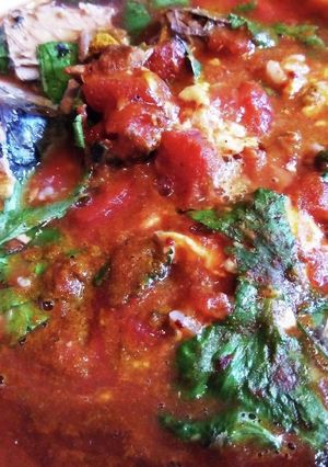トマト缶とサバ缶のレンジカレーリゾット-レシピのメイン写真