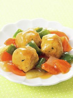 肉だんごの甘酢炒め-レシピのメイン写真