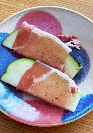 水茄子の生ハム巻き-レシピのメイン写真