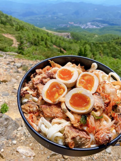 自然解凍で簡単!サバキムチうどん-レシピのメイン写真