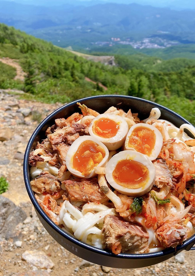 自然解凍で簡単！サバキムチうどん-レシピのメイン写真