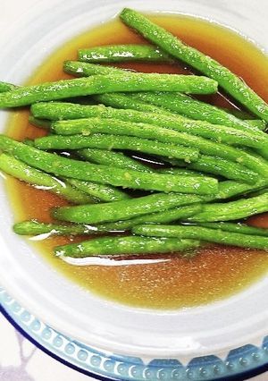 我が家のインゲンはこの味で…-レシピのメイン写真