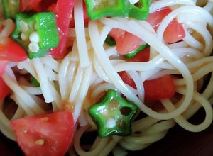 半田そうめんで和風冷製パスタ-レシピのメイン写真