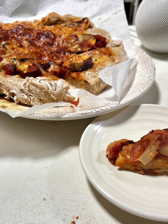 簡単!全粒粉チーズカレーピザ♪-レシピのメイン写真