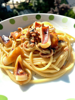 烏賊の塩辛パスタ-レシピのメイン写真