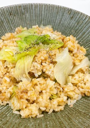 ツナレタスチャーハン-レシピのメイン写真