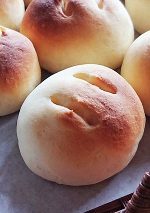 おうちカフェ★米粉入りミルクパン-レシピのメイン写真