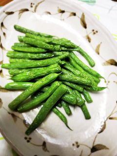 いんげん豆の素揚げ-レシピのメイン写真