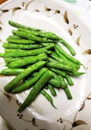 いんげん豆の素揚げ-レシピのメイン写真