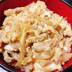 รูปของ レンジで親子丼