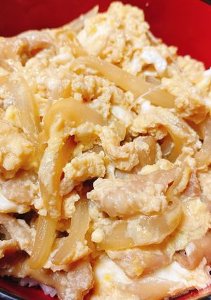 レンジで親子丼-レシピのメイン写真