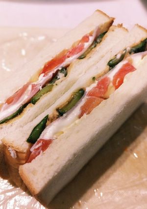 丁寧に作るハムとチーズのサンドイッチ-レシピのメイン写真
