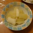 黄色くなっちゃったキュウリの甘煮