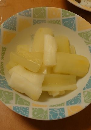 黄色くなっちゃったキュウリの甘煮-レシピのメイン写真