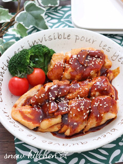鶏胸肉のうま辛コチュジャンソース-レシピのメイン写真