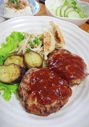冷めてもふんわり☆基本のハンバーグ-レシピのメイン写真