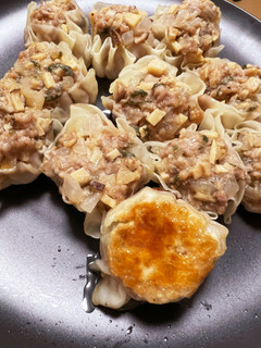 余った餃子の皮★カリカリっ焼き焼売-レシピのメイン写真